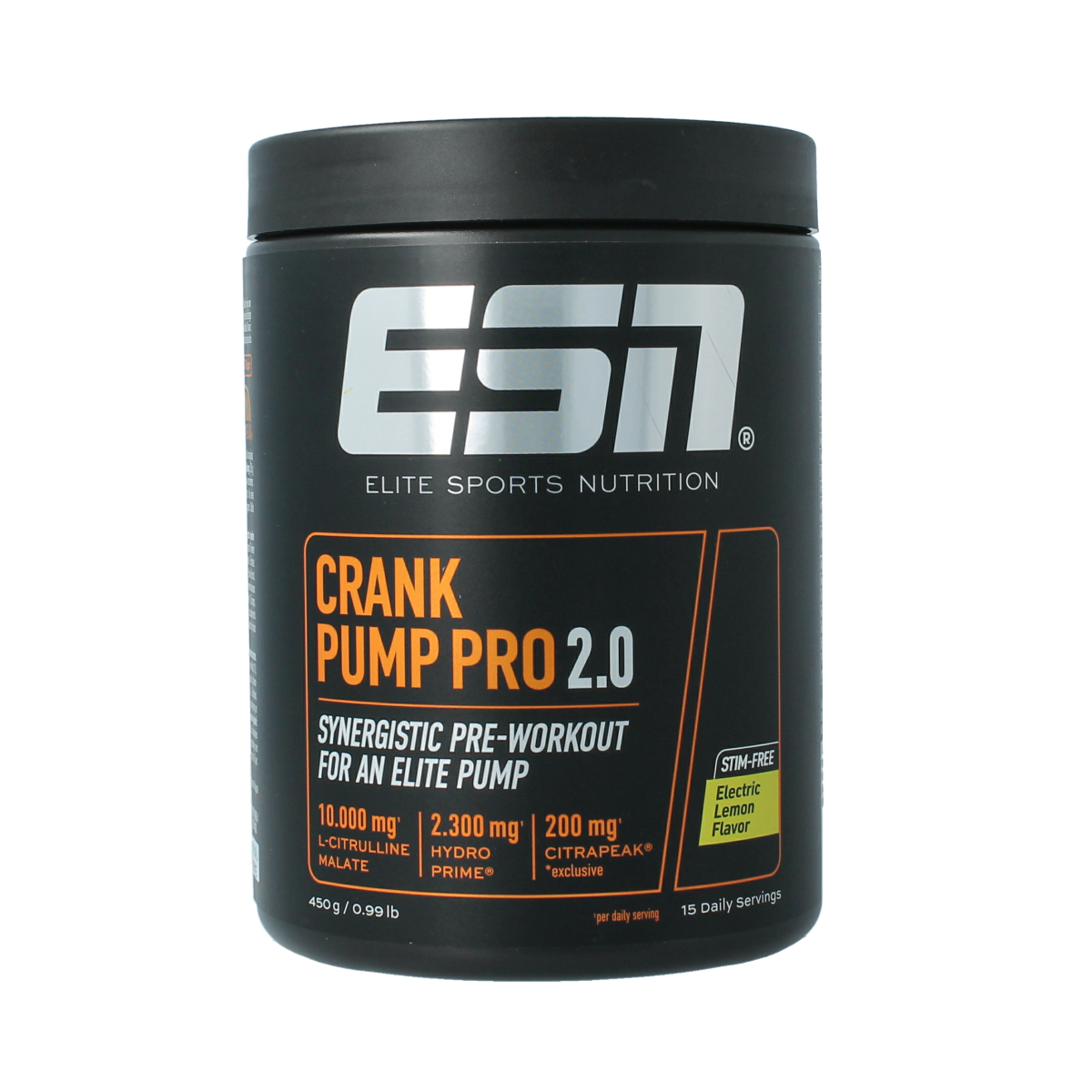 ESN Crank pump pro 2.0 electric lemon 450.00 Gram