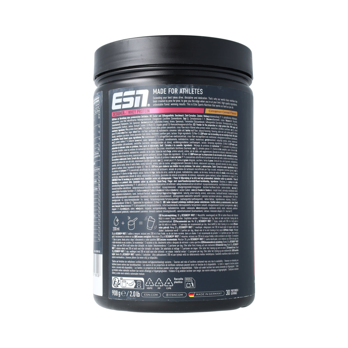 ESN Designer whey cinnamon cereal 908.00 Gram