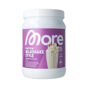 More Nutrition More Protein Milkshake Style Vanilla Ice Cream 360.00 Gram