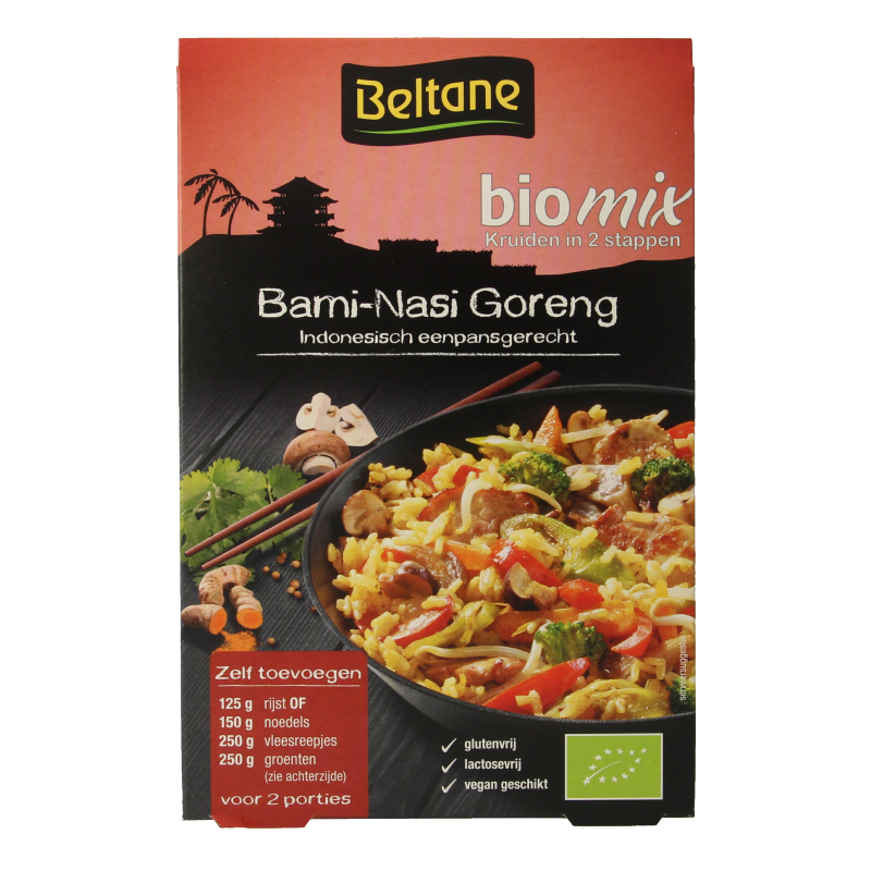 Beltane Bami & nasi goreng kruiden bio 18 Gram