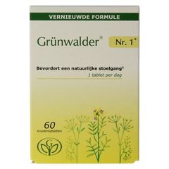 Grunwalder Nr. 1 stoelgang  60 Tabletten