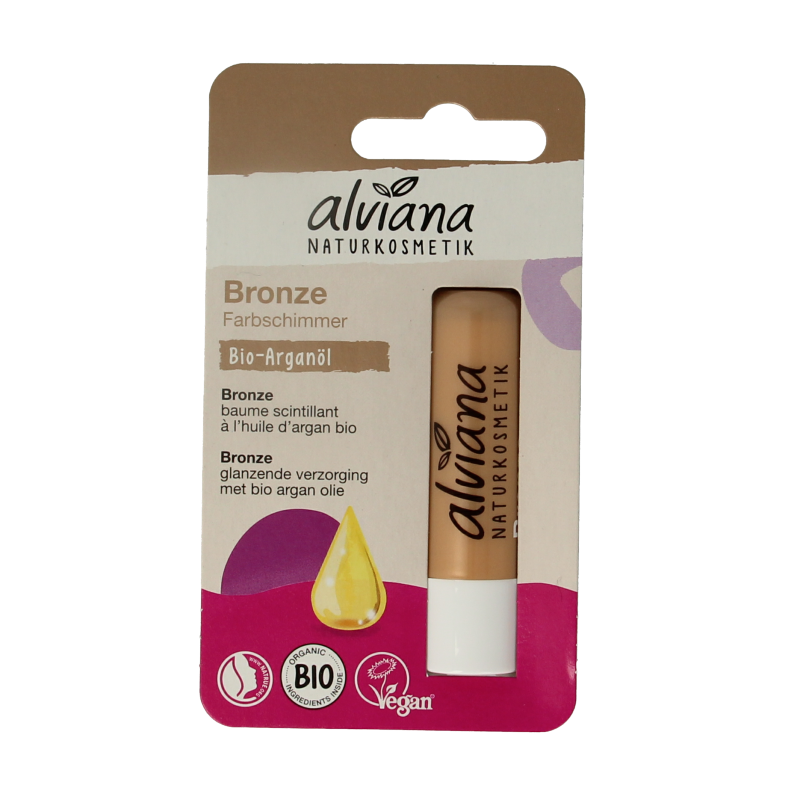 Alviana Lipverzorging bronze 4.5 Gram