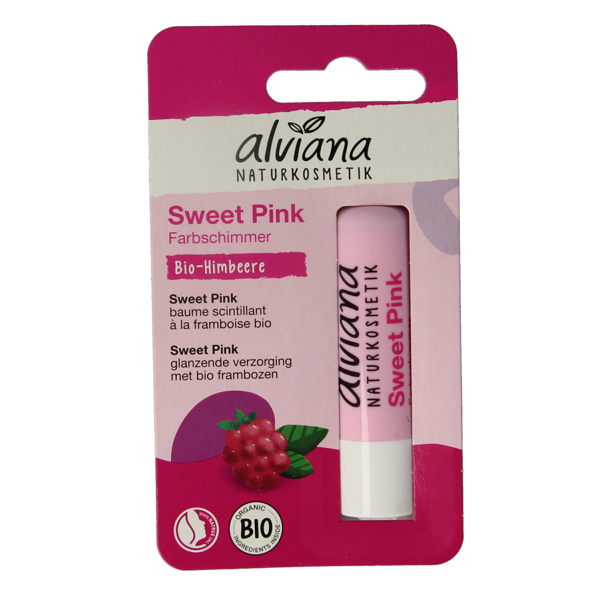 Alviana Lipverzorging sweet pink 4.50 Gram