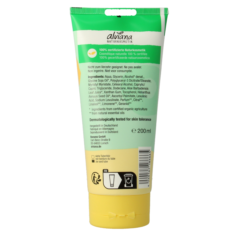 Alviana Bodylotion soft hydration 200 Milliliter