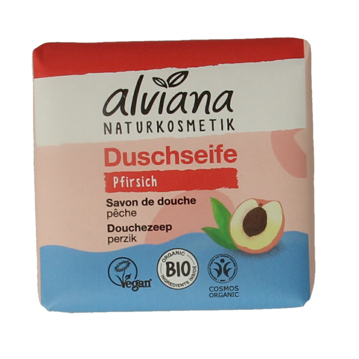 Alviana Douchezeep bodywash bar perzik 100.00 Gram