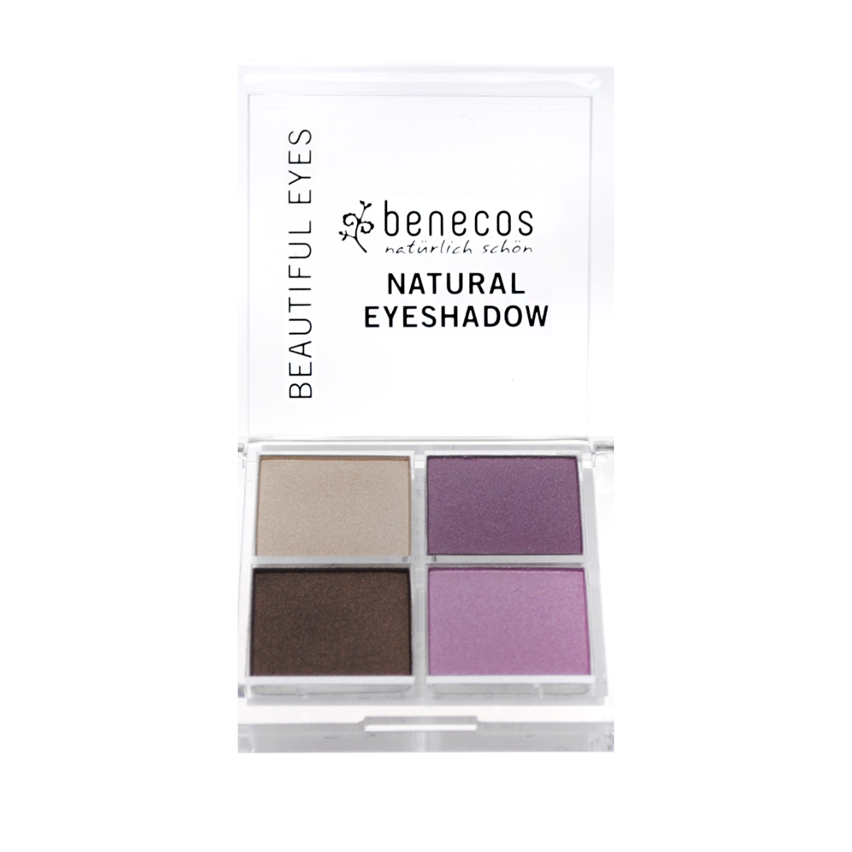 Benecos natural beauty Natural quattro eyeshadow beautifull eyes 001 1.00 Stuks