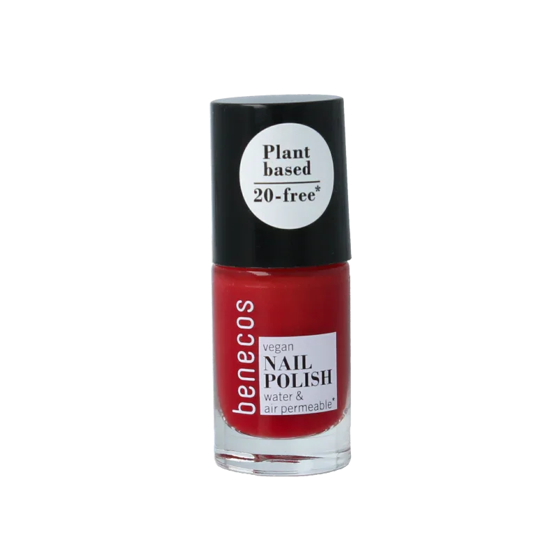 Benecos natural beauty Vegan nail polish vintage red 20-free plantbased 5 Milliliter
