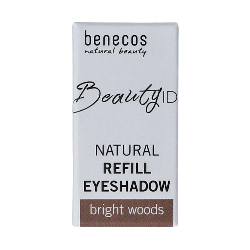 Benecos natural beauty Natural refill eyeshadow bright woods 1 Stuks