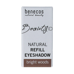 Benecos natural beauty Natural refill eyeshadow bright woods 1 Stuks