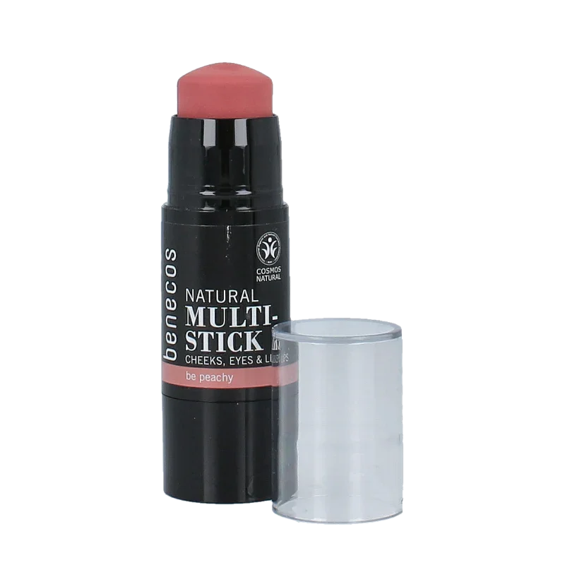Benecos natural beauty Multi stick - be peachy bio 1 Stuks