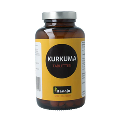 Hanoju Kurkumapoeder 500mg 300 Tabletten