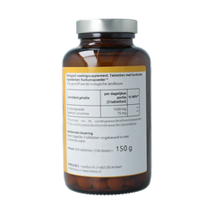 Hanoju Kurkumapoeder 500mg 300 Tabletten
