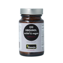 Hanoju Ubiquinol kaneka actief & vegan 60 Capsules
