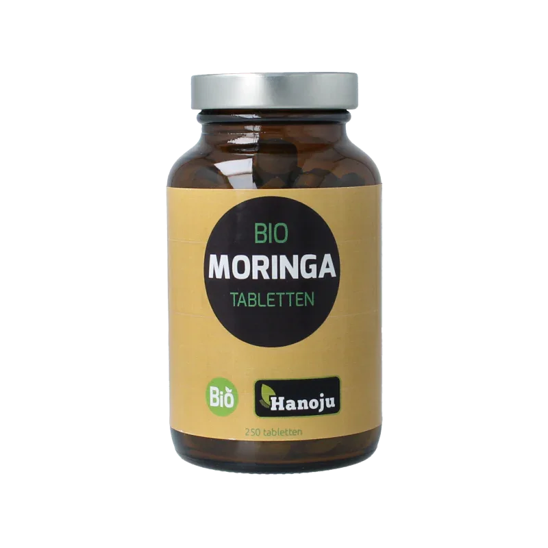 Hanoju Moringa bladpoeder 500mg 250 Tabletten