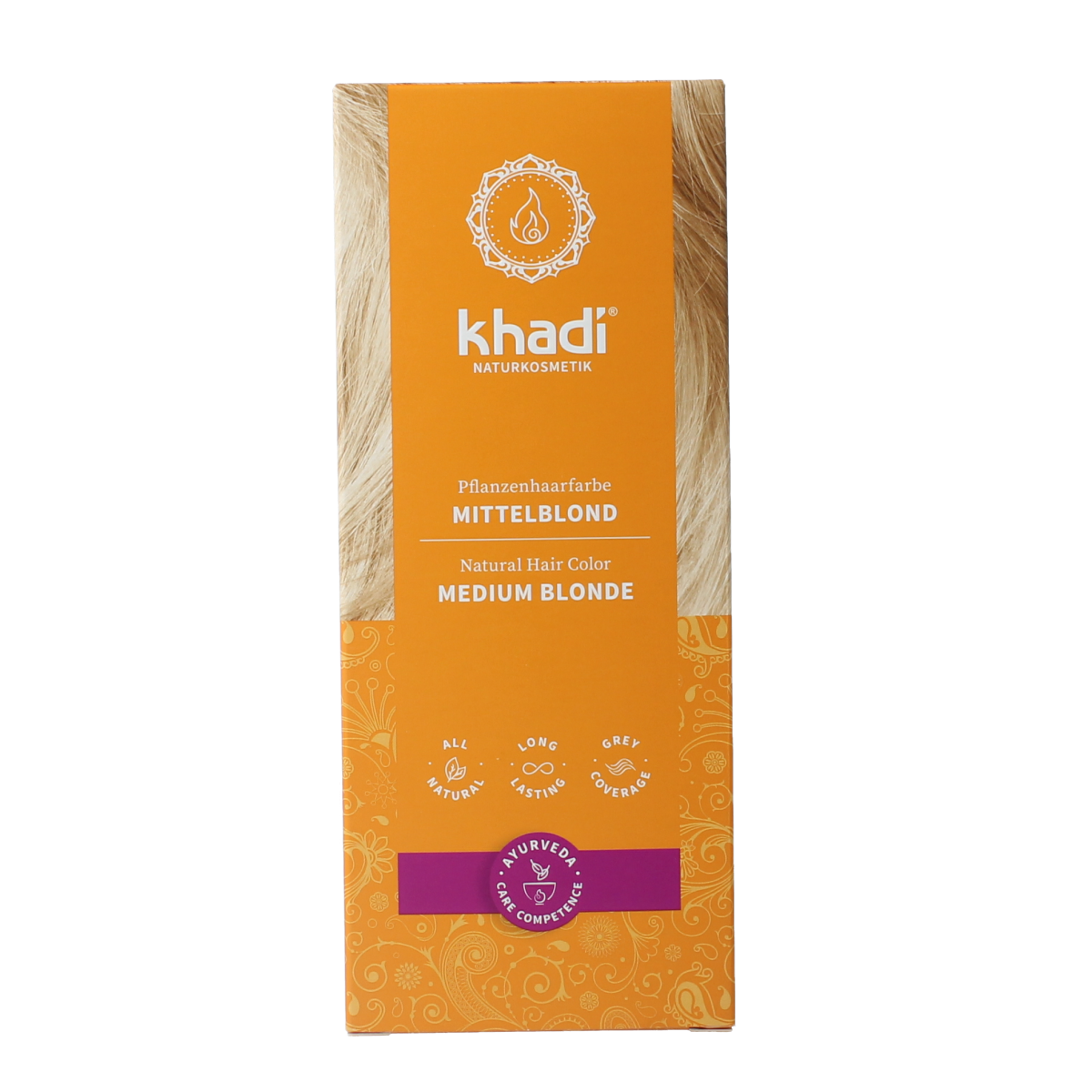 Khadi Haarkleur medium blond 100.00 Gram
