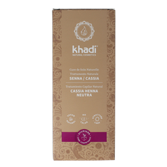 Khadi Haarkleur senna/cassia natural 100 Gram