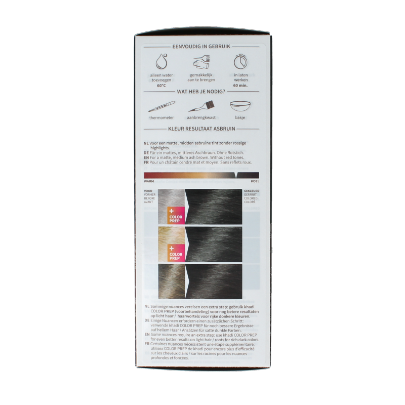 Khadi Haarkleur ash brown 100 Gram