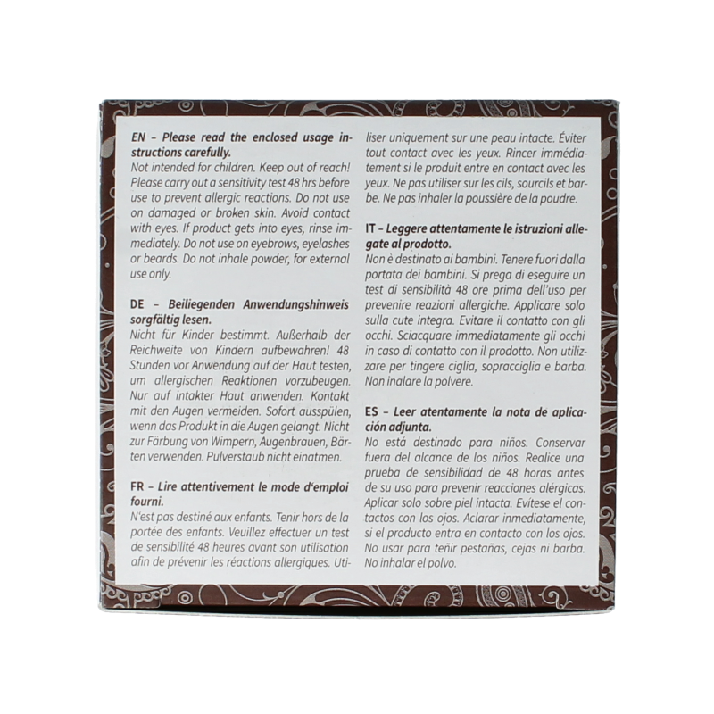 Khadi Haarkleur ash brown 100 Gram