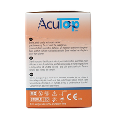 AcuTop KJ-T dry needle naald 0.25 x 30mm 100 Stuks