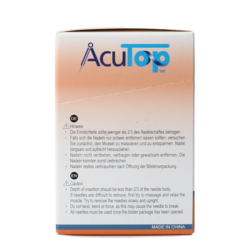 AcuTop KJ-T dry needle naald 0.25 x 30mm 100 Stuks