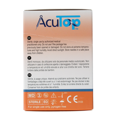 AcuTop KJ-T dry needle naald 0.20 x 15mm 100 Stuks