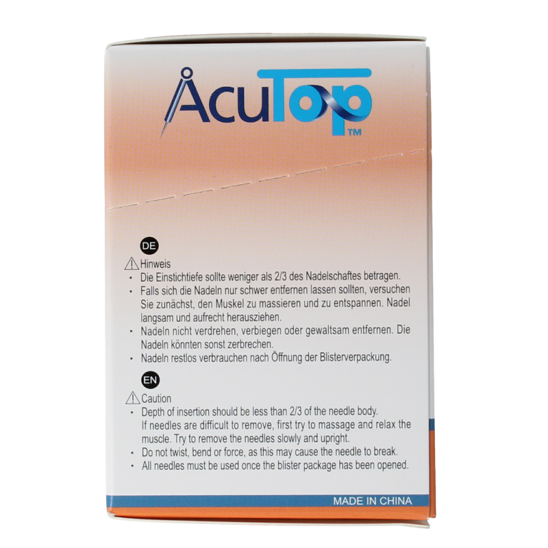 AcuTop KJ-T dry needle naald 0.20 x 15mm 100 Stuks