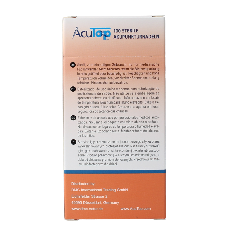 AcuTop KJ-T dry needle naald 0.30 x 50mm 100 Stuks