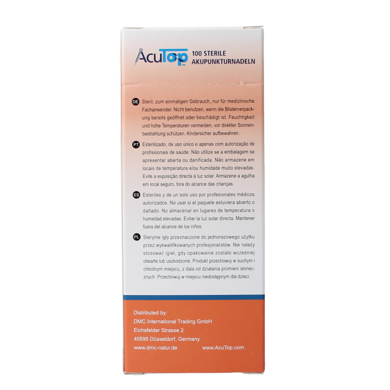 AcuTop KJ-T dry needle naald 0.30 x 75mm 100 Stuks