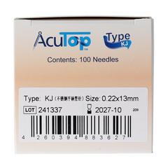 AcuTop KJ-T dry needle naald 0.22 x 13mm 100 Stuks