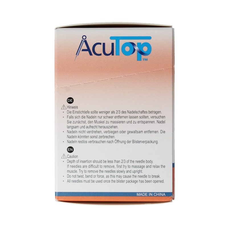 AcuTop KJ-T dry needle naald 0.16 x 30mm 100 Stuks