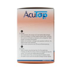 AcuTop KJ-T dry needle naald 0.16 x 30mm 100 Stuks