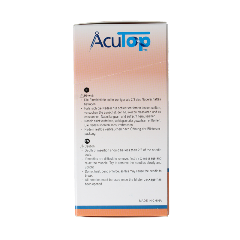 AcuTop KJ-T dry needle naald 0.22 x 40mm 100 Stuks