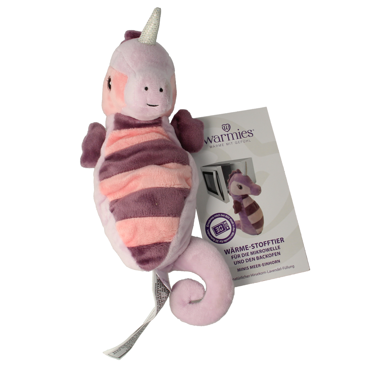Warmies Mini zee eenhoorn 1.00 Stuks