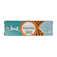 Ben & Anna Toothpaste smile cinnamon orange 75 Milliliter