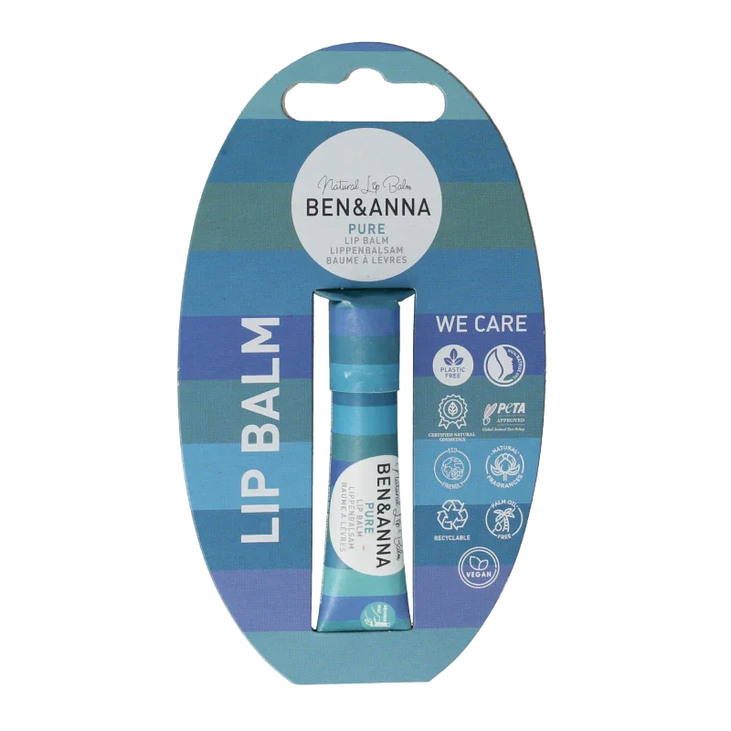 Ben & Anna Lipbalm pure 9 Gram