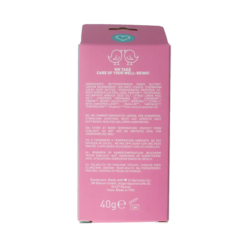 Ben & Anna Deostick love me case en refill 40 Gram