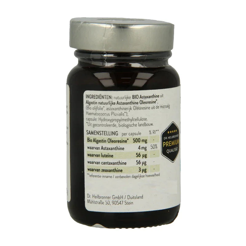 Dr Heilbronner  Astaxanthine complex 4mg vegan bio 30 Capsules