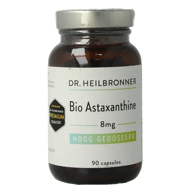Dr Heilbronner  Astaxanthine 8mg hoge dosis vegan bio 90 Capsules