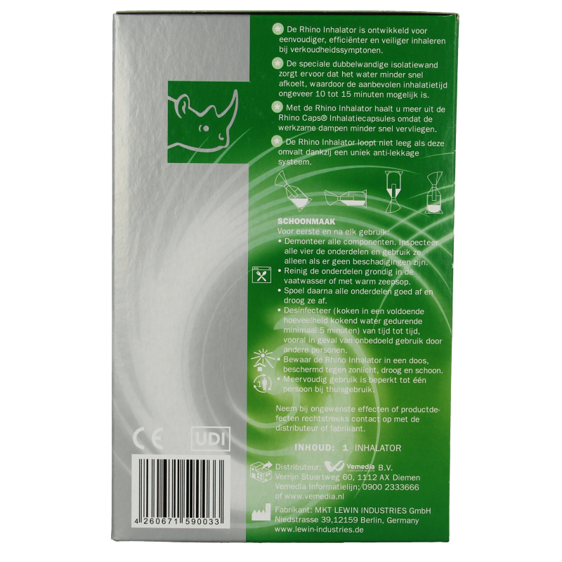 Rhino Inhalator 1 Stuks