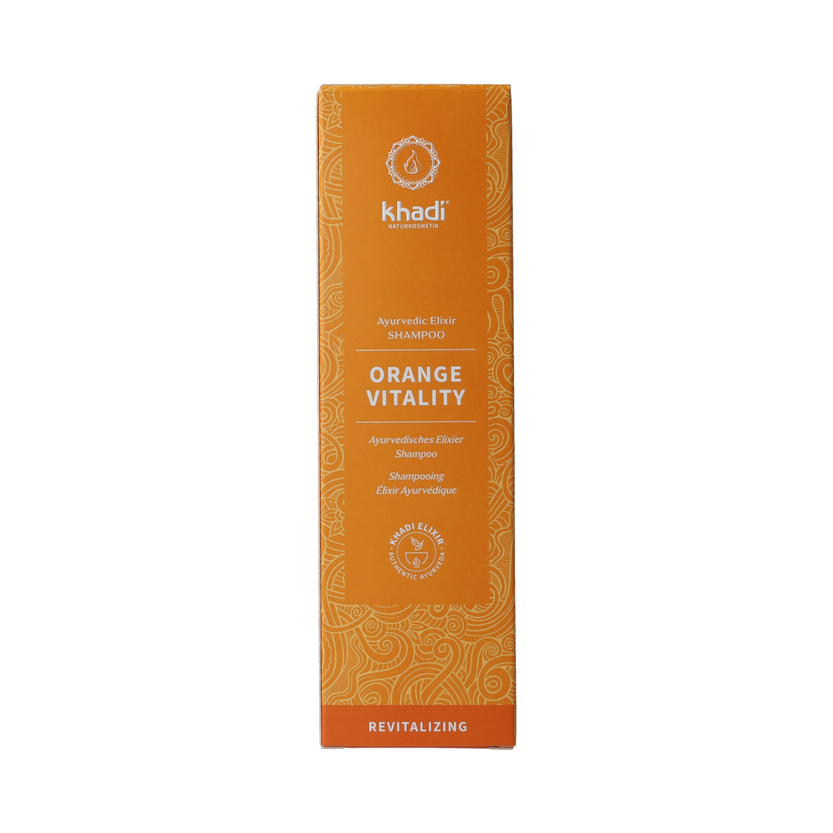 Khadi Shampoo elixer orange vitality 200.00 Milliliter