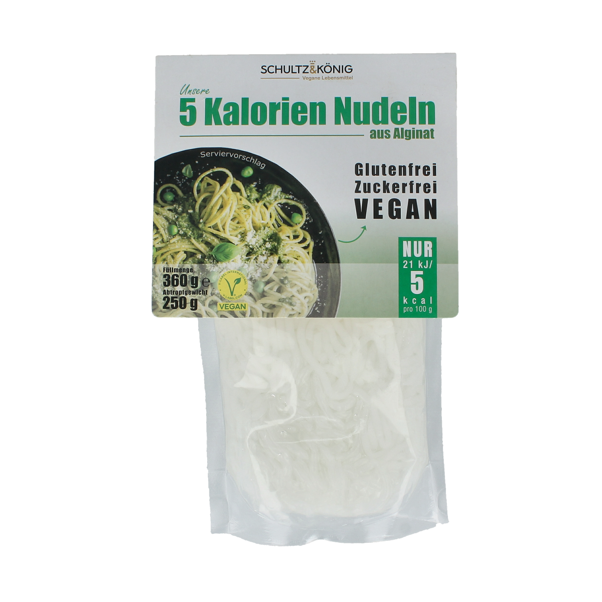 Your Well 5 Calorieen noedels kelp 360.00 Gram