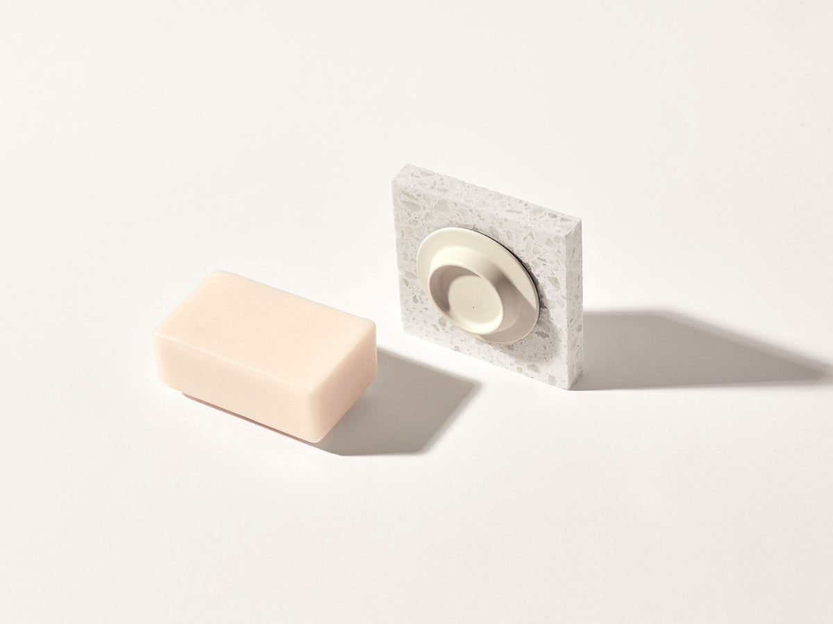 Soapi Magnetische zeephouder off white 1 Stuks
