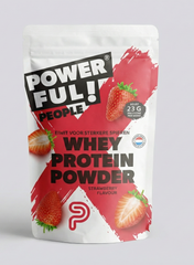 Powerful People  Proteïnepoeder Aardbei 330.00 Gram