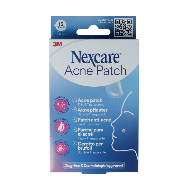 Nexcare Acnepleister 15 Stuks
