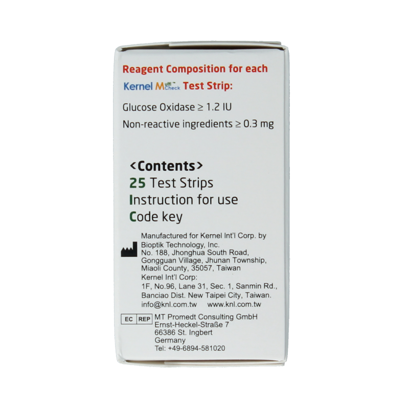 Testjezelf Multicheck glucose teststrips 25 Stuks