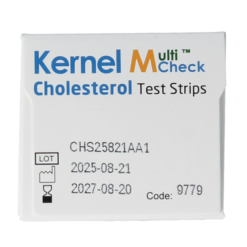 Testjezelf Multicheck cholesterol teststrips 10 Stuks