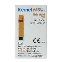 Testjezelf Multicheck urinezuur teststrip 25 Stuks