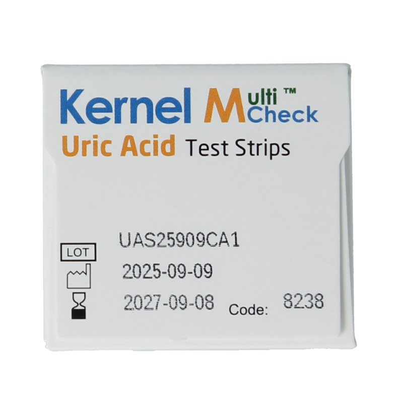 Testjezelf Multicheck urinezuur teststrip 25 Stuks