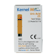Testjezelf Multicheck urinezuur teststrip 25 Stuks
