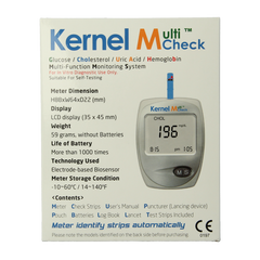 Testjezelf.nu Multicheck plus meter HB Glucose Cholesterol 1 Stuks